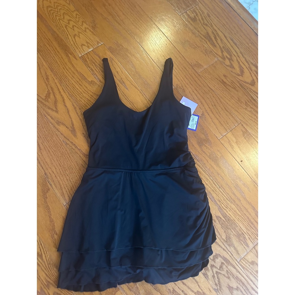 Classic Black Layered Tank Dress